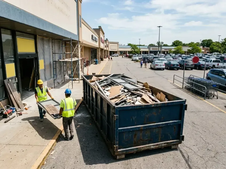retail-store-renovation-debris-003 — frequently asked questions, Roll-off Dumpster Rentals in Commerce, CA